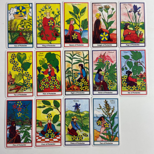 Карты Таро - Трав, уменьшенная (Herbal Tarot)