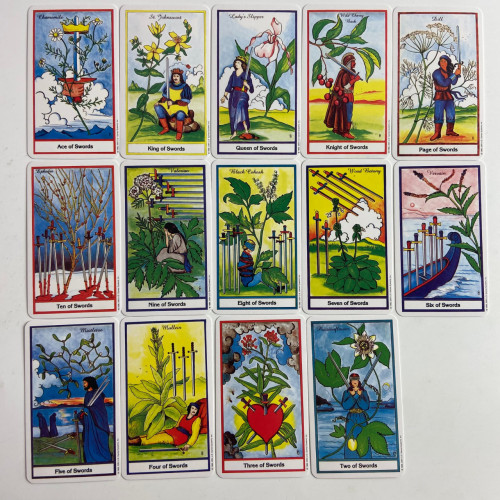 Карты Таро - Трав, уменьшенная (Herbal Tarot)