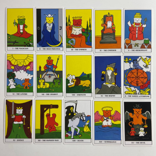 Карты Таро - Мишек Гамми, уменьшенная (Gummy Bear Tarot)