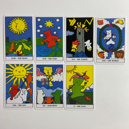 Карты Таро - Мишек Гамми, уменьшенная (Gummy Bear Tarot)