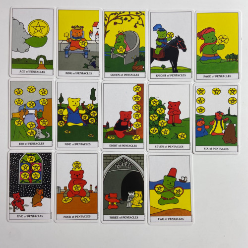 Карты Таро - Мишек Гамми, уменьшенная (Gummy Bear Tarot)