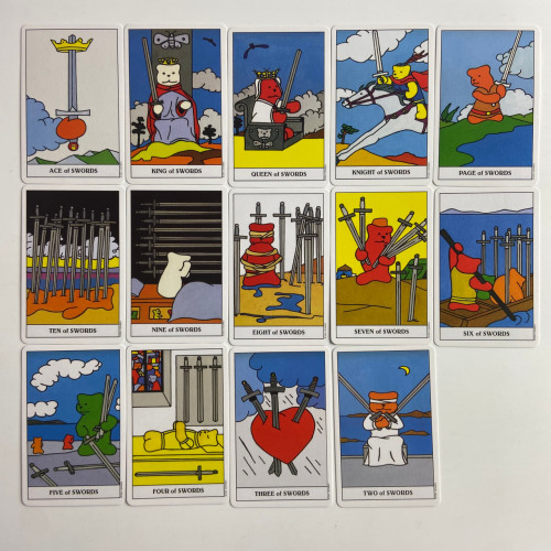 Карты Таро - Мишек Гамми, уменьшенная (Gummy Bear Tarot)