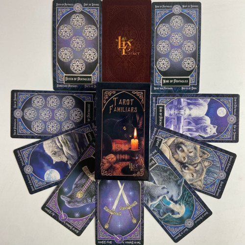 Карты Таро - Фамильяров, уменьшенная (Familiars Tarot by Lisa Parker)