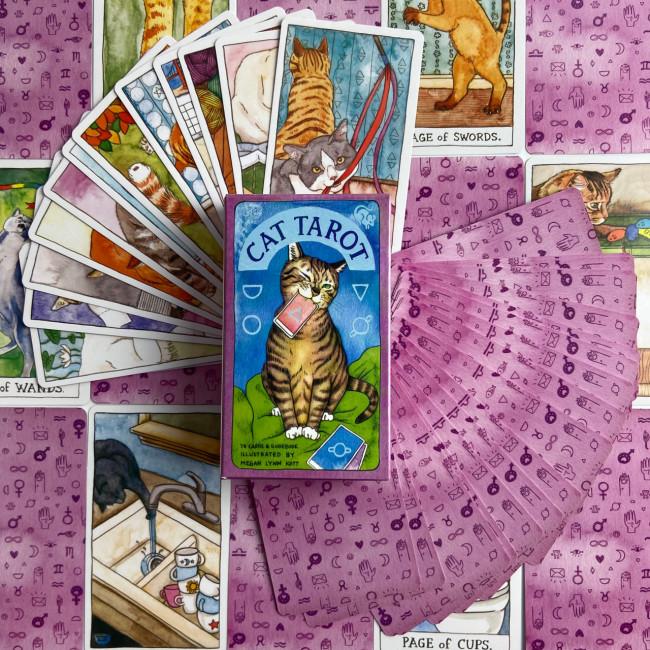 Карты Таро - Кошек, уменьшенная (Cat Tarot) Карты Таро - Кошек, уменьшенная (Cat Tarot)