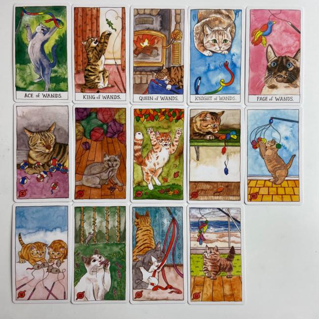 Карты Таро - Кошек, уменьшенная (Cat Tarot) Карты Таро - Кошек, уменьшенная (Cat Tarot)