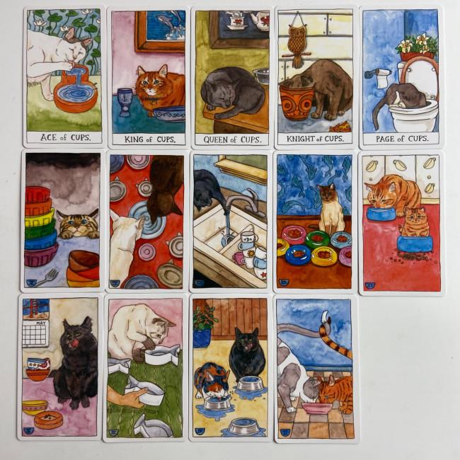 Карты Таро - Кошек, уменьшенная (Cat Tarot) Карты Таро - Кошек, уменьшенная (Cat Tarot)