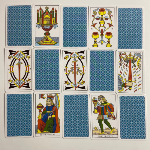Карты Таро - Марсельское таро, уменьшенная (Tarot of Marseille)