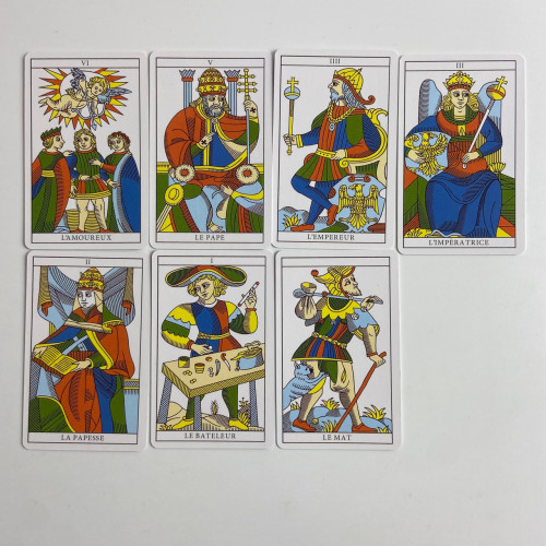 Карты Таро - Марсельское таро, уменьшенная (Tarot of Marseille)