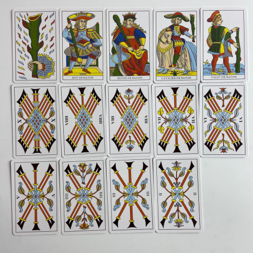 Карты Таро - Марсельское таро, уменьшенная (Tarot of Marseille)