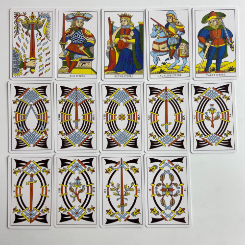 Карты Таро - Марсельское таро, уменьшенная (Tarot of Marseille)
