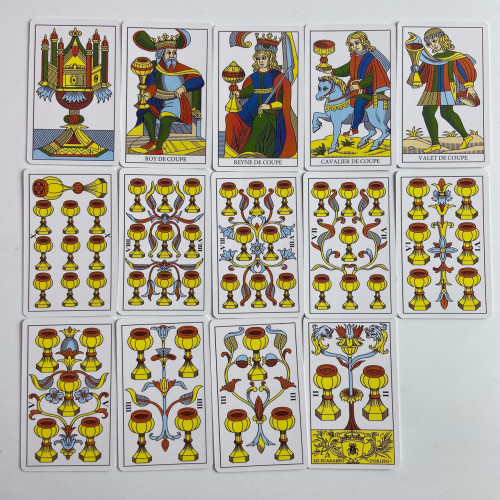 Карты Таро - Марсельское таро, уменьшенная (Tarot of Marseille)