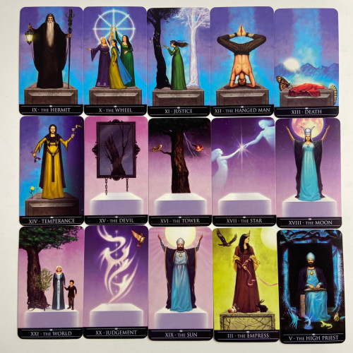 Карты Таро - Серебряного Колдовства, уменьшенная (Silver Witchcraft Tarot)