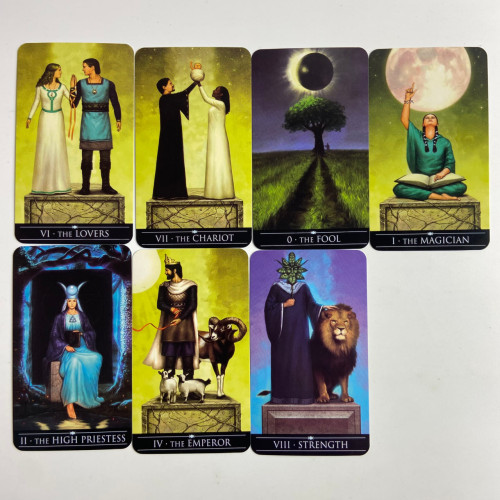 Карты Таро - Серебряного Колдовства, уменьшенная (Silver Witchcraft Tarot)
