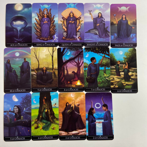 Карты Таро - Серебряного Колдовства, уменьшенная (Silver Witchcraft Tarot)