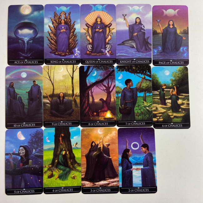 Карты Таро - Серебряного Колдовства, уменьшенная (Silver Witchcraft Tarot)