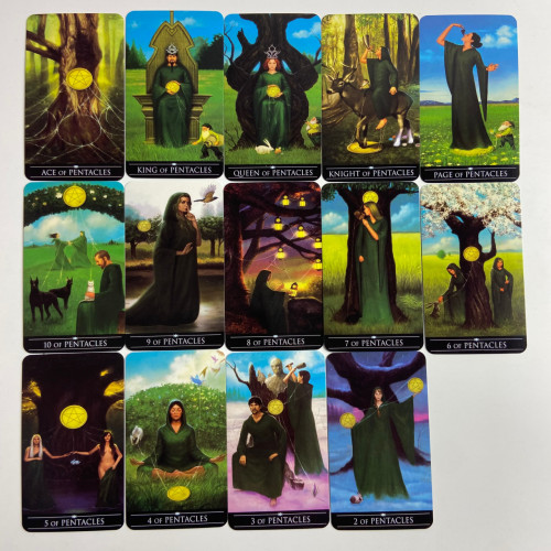 Карты Таро - Серебряного Колдовства, уменьшенная (Silver Witchcraft Tarot)