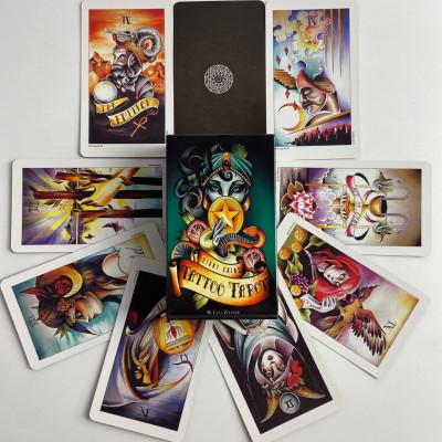 Карты Таро - Тату "Восемь монет", уменьшенная (Eight Coins Tattoo Tarot)