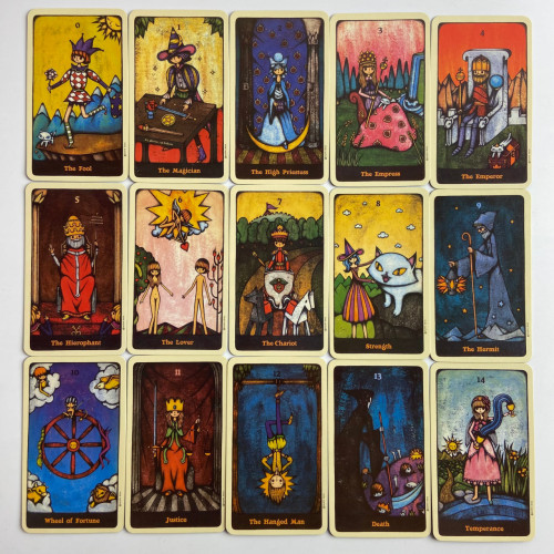 Карты Таро - Делоса, уменьшенная (Delos Tarot) Карты Таро - Делоса, уменьшенная (Delos Tarot)