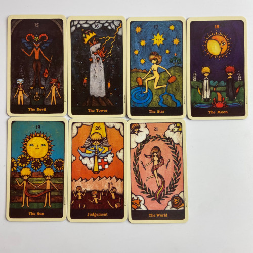 Карты Таро - Делоса, уменьшенная (Delos Tarot) Карты Таро - Делоса, уменьшенная (Delos Tarot)
