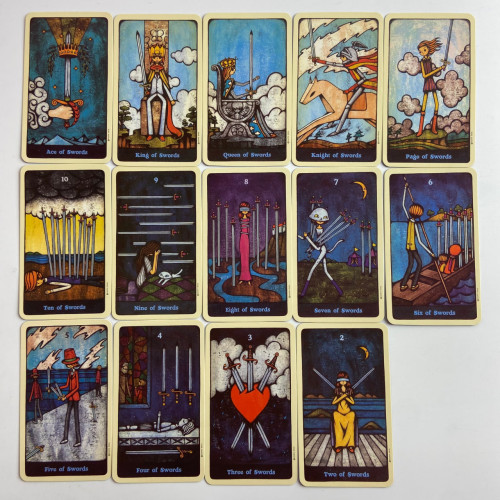 Карты Таро - Делоса, уменьшенная (Delos Tarot) Карты Таро - Делоса, уменьшенная (Delos Tarot)