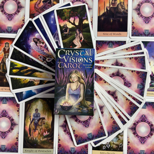 Карты Таро - Кристального Видения, уменьшенная (Crystal Visions Tarot) Карты Таро - Кристального Видения, уменьшенная (Crystal Visions Tarot)