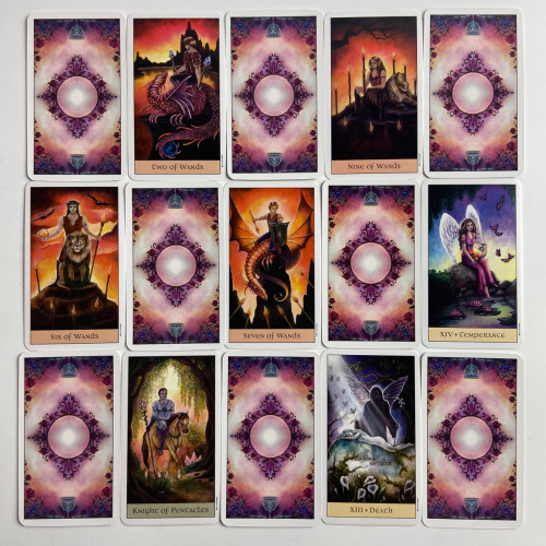 Карты Таро - Кристального Видения, уменьшенная (Crystal Visions Tarot) Карты Таро - Кристального Видения, уменьшенная (Crystal Visions Tarot)