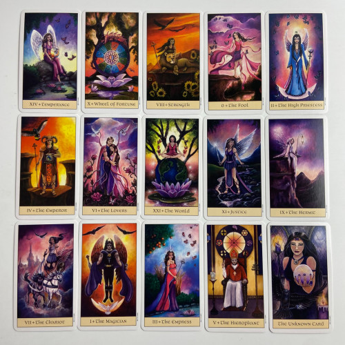Карты Таро - Кристального Видения, уменьшенная (Crystal Visions Tarot) Карты Таро - Кристального Видения, уменьшенная (Crystal Visions Tarot)