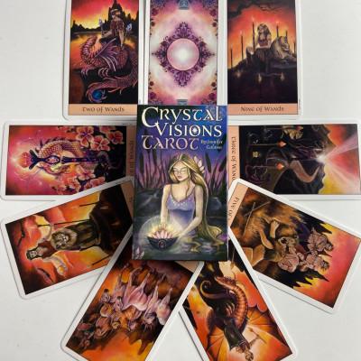 Карты Таро - Кристального Видения, уменьшенная (Crystal Visions Tarot)