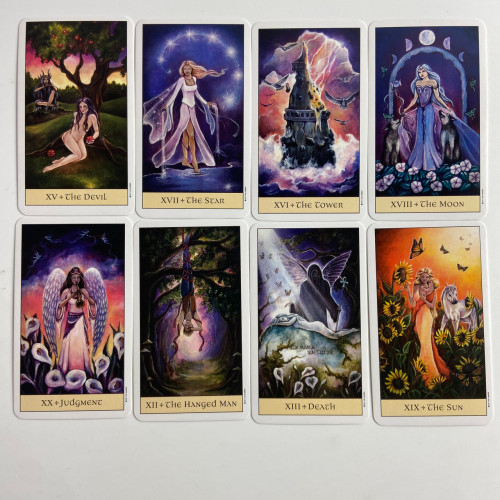 Карты Таро - Кристального Видения, уменьшенная (Crystal Visions Tarot) Карты Таро - Кристального Видения, уменьшенная (Crystal Visions Tarot)