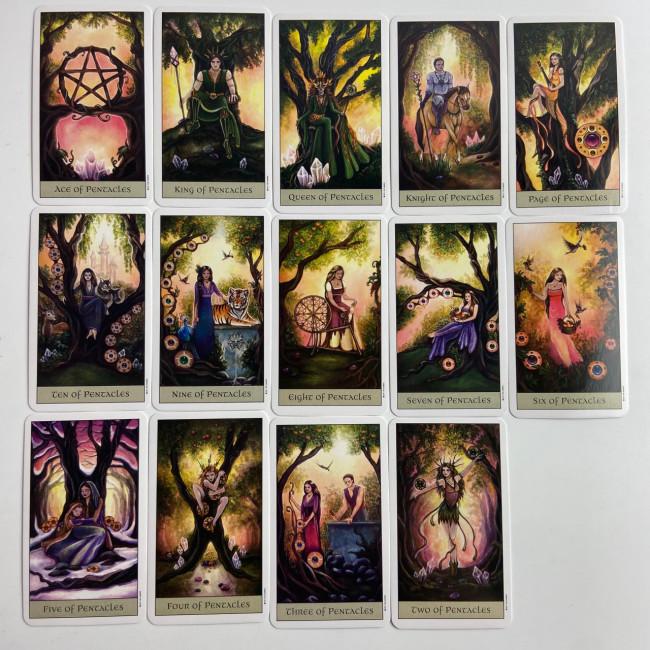 Карты Таро - Кристального Видения, уменьшенная (Crystal Visions Tarot)