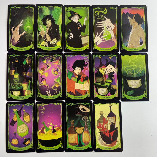 Карты Таро - Фокус-Покус, уменьшенная (Hocus Pocus Tarot Deck)