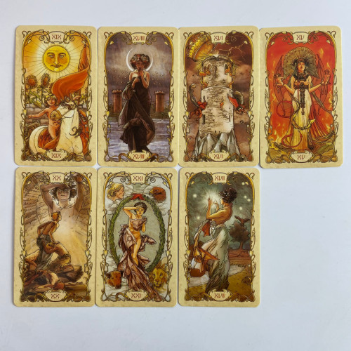 Карты Таро - Альфонса Мухи, уменьшенная (Tarot Mucha)