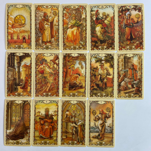 Карты Таро - Альфонса Мухи, уменьшенная (Tarot Mucha)