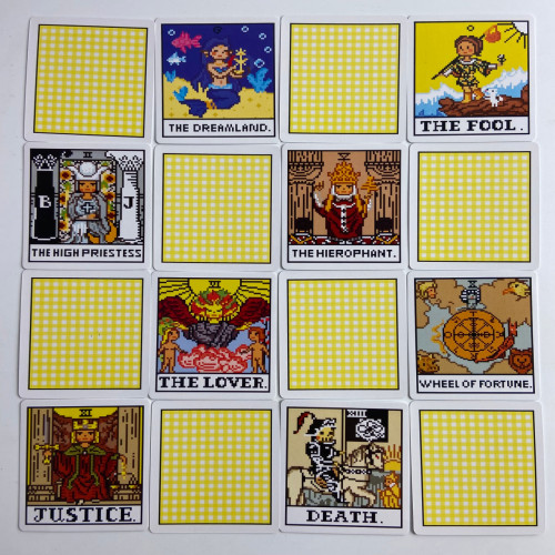 Карты Таро - Восьмибитное Таро, уменьшенная (Super 8-Bit Tarot) Карты Таро - Восьмибитное Таро, уменьшенная (Super 8-Bit Tarot)