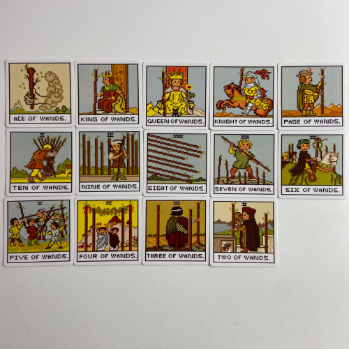 Карты Таро - Восьмибитное Таро, уменьшенная (Super 8-Bit Tarot) Карты Таро - Восьмибитное Таро, уменьшенная (Super 8-Bit Tarot)