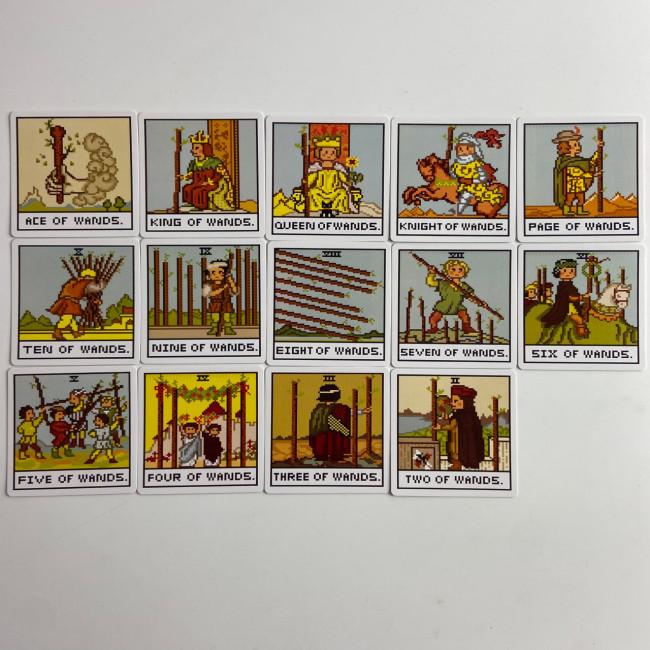 Карты Таро - Восьмибитное Таро, уменьшенная (Super 8-Bit Tarot)