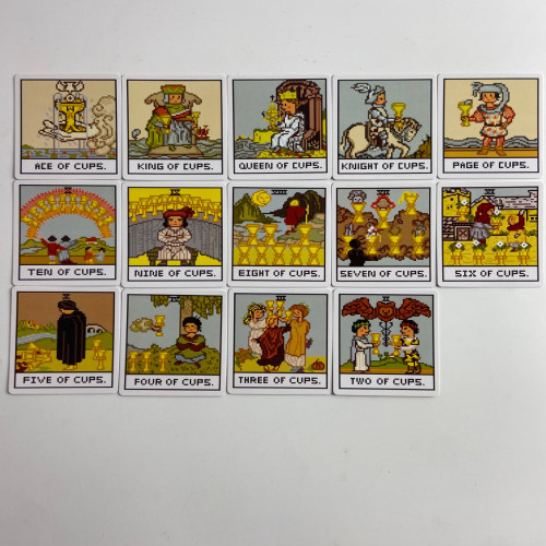 Карты Таро - Восьмибитное Таро, уменьшенная (Super 8-Bit Tarot) Карты Таро - Восьмибитное Таро, уменьшенная (Super 8-Bit Tarot)
