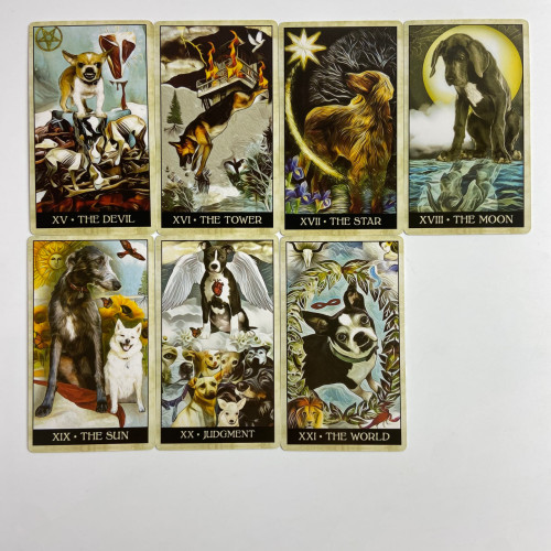Карты Таро - Мудрой Собаки, уменьшенная (Wise Dog Tarot)