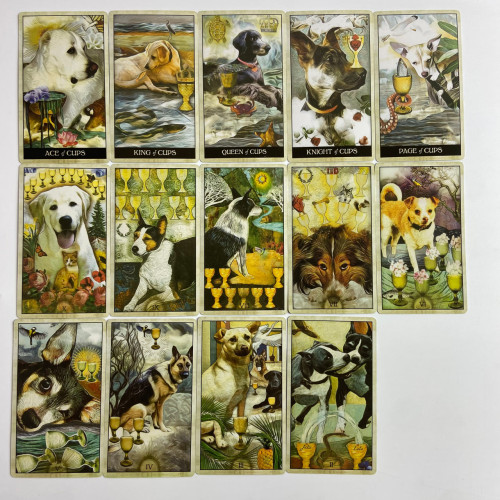 Карты Таро - Мудрой Собаки, уменьшенная (Wise Dog Tarot)