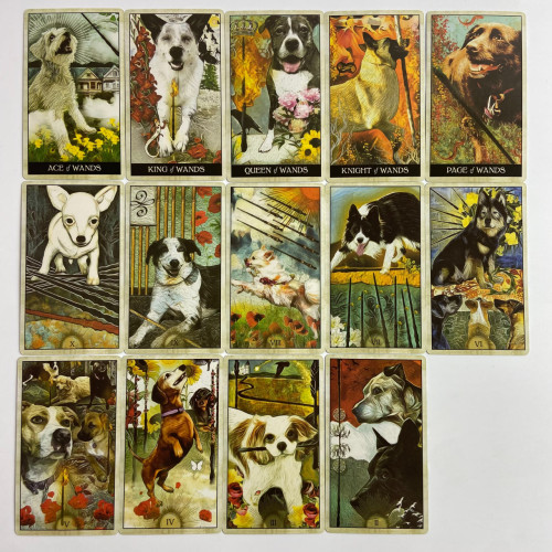 Карты Таро - Мудрой Собаки, уменьшенная (Wise Dog Tarot)