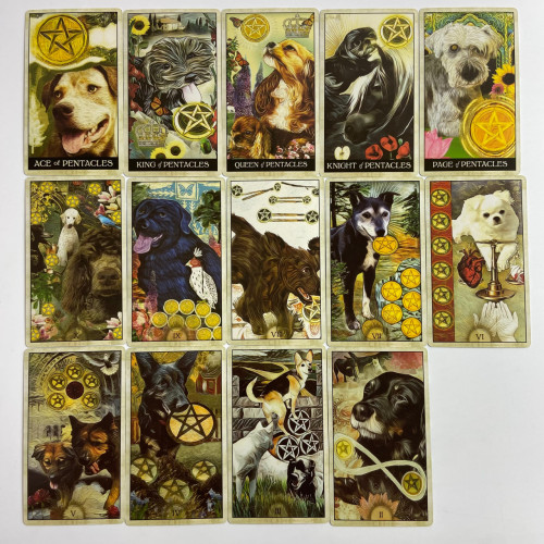Карты Таро - Мудрой Собаки, уменьшенная (Wise Dog Tarot)