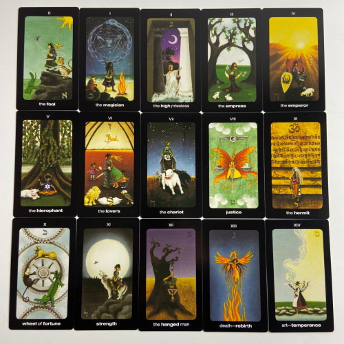 Карты Таро - Солнца и Луны, уменьшенная (Sun and Moon Tarot)
