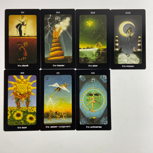 Карты Таро - Солнца и Луны, уменьшенная (Sun and Moon Tarot)