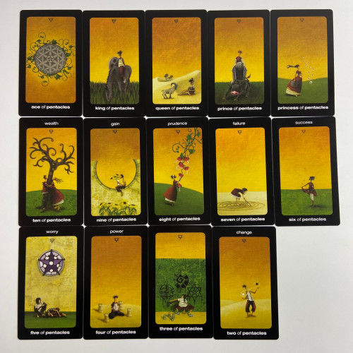 Карты Таро - Солнца и Луны, уменьшенная (Sun and Moon Tarot)