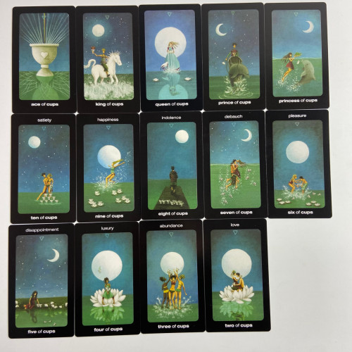 Карты Таро - Солнца и Луны, уменьшенная (Sun and Moon Tarot)