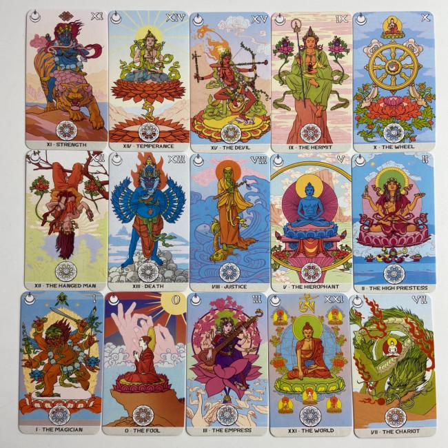 Карти Таро - Сіддхартха, зменшена (Siddhartha Tarot)