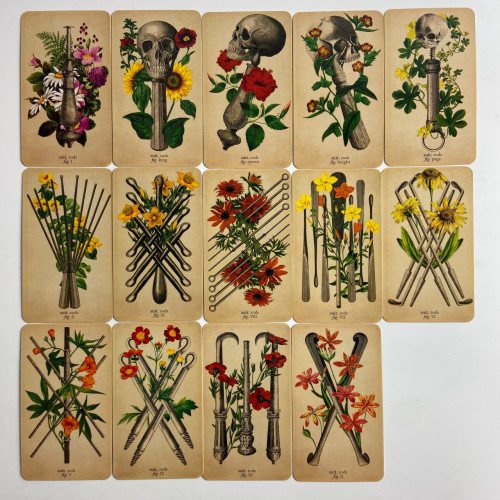 Карты Таро - Античной Анатомии, уменьшенная (Antique Anatomy Tarot)