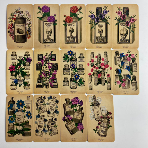Карты Таро - Античной Анатомии, уменьшенная (Antique Anatomy Tarot)