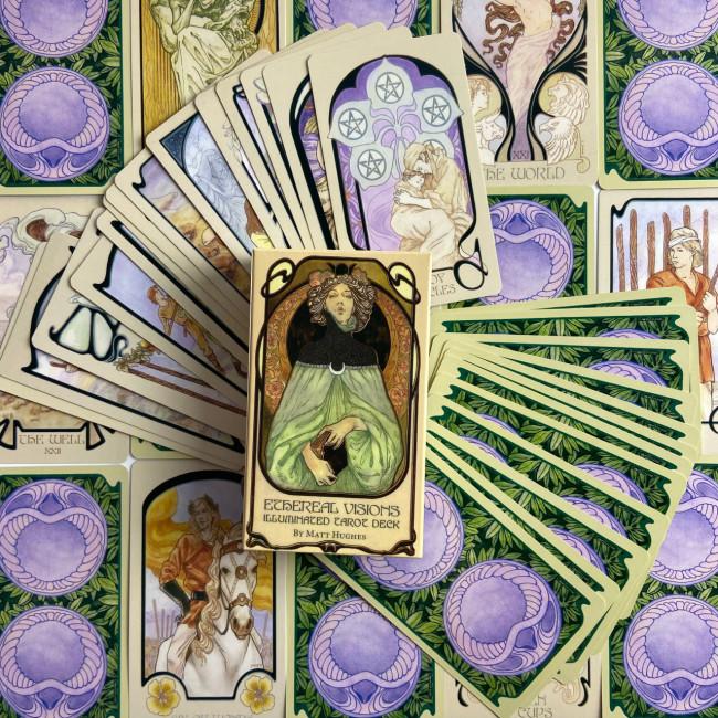 Карты Таро - Эфирных Видений, уменьшенная (Ethereal Visions Illuminated Tarot) Карты Таро - Эфирных Видений, уменьшенная (Ethereal Visions Illuminated Tarot)