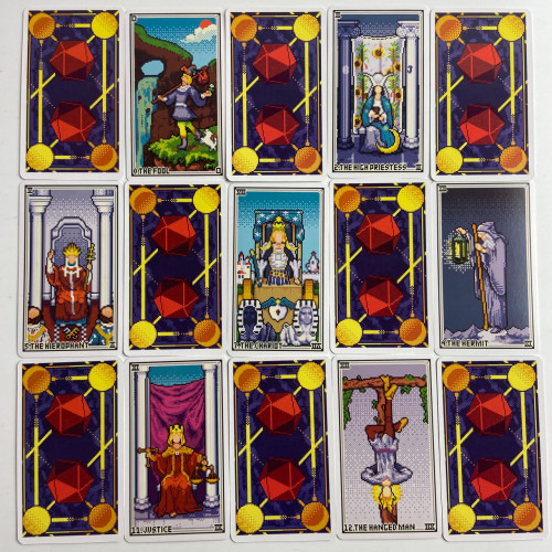 Карты Таро - Пиксельное, уменьшенная (Pixel Tarot)